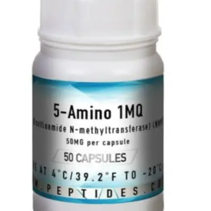 5 amino 1mq (nicotinamide n methyltransferase) (nnmt)) capsules – 50mg per capsule