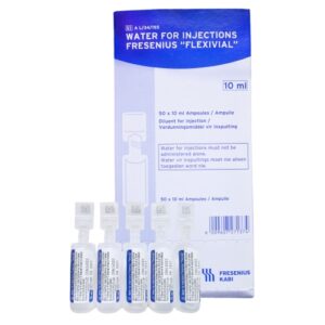 10ml sterile water for use with our peptide products