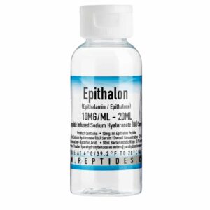 epithalon 10mg/ml – 20ml (epithalamin / epithalone) – peptide infused sodium hyaluronate (ha) serum